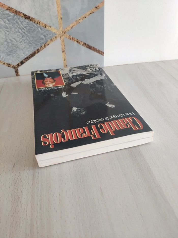 Livre grand format Claude François plus vite que la musique club des stars Floriant - photo numéro 5