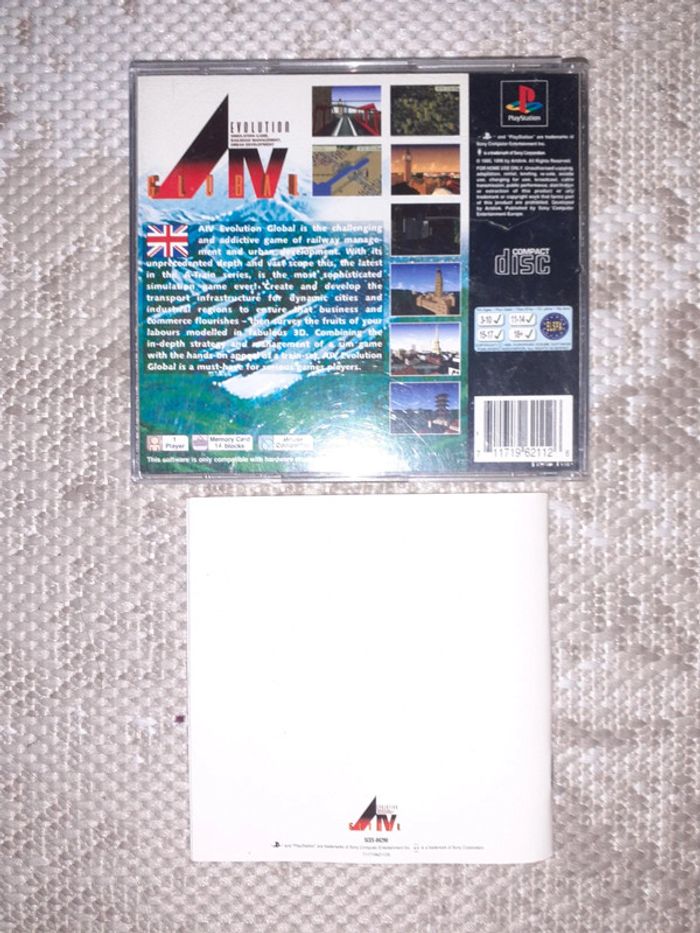 Playstation 1 ps1 a.Iv 3volution global - photo numéro 2