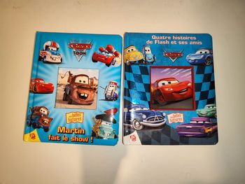 Lot de 2 livres cars
