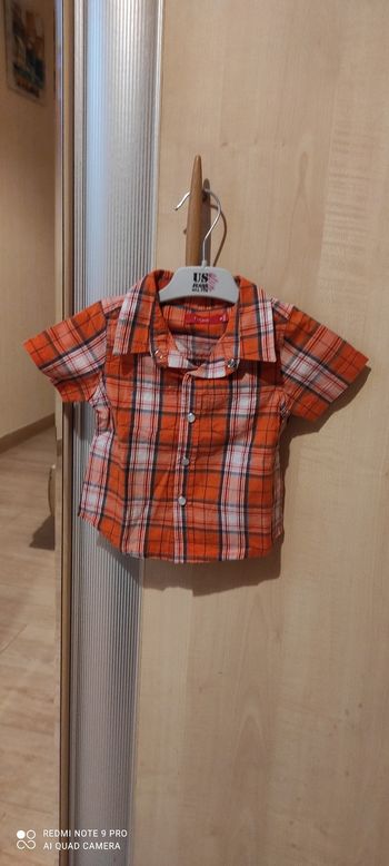 Chemise garçon Tissaia 6 mois