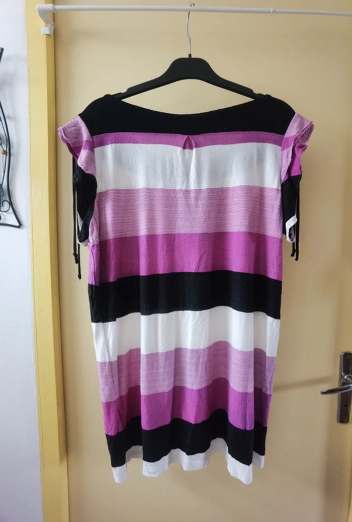 T-shirt long rayé XL M&S - photo numéro 7