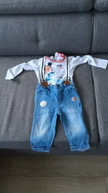 Ensemble pantalon +haut manche longue fins