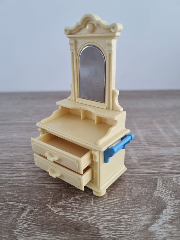 Meuble coiffeuse de la chambre 5321 belle époque 1900 - photo numéro 2