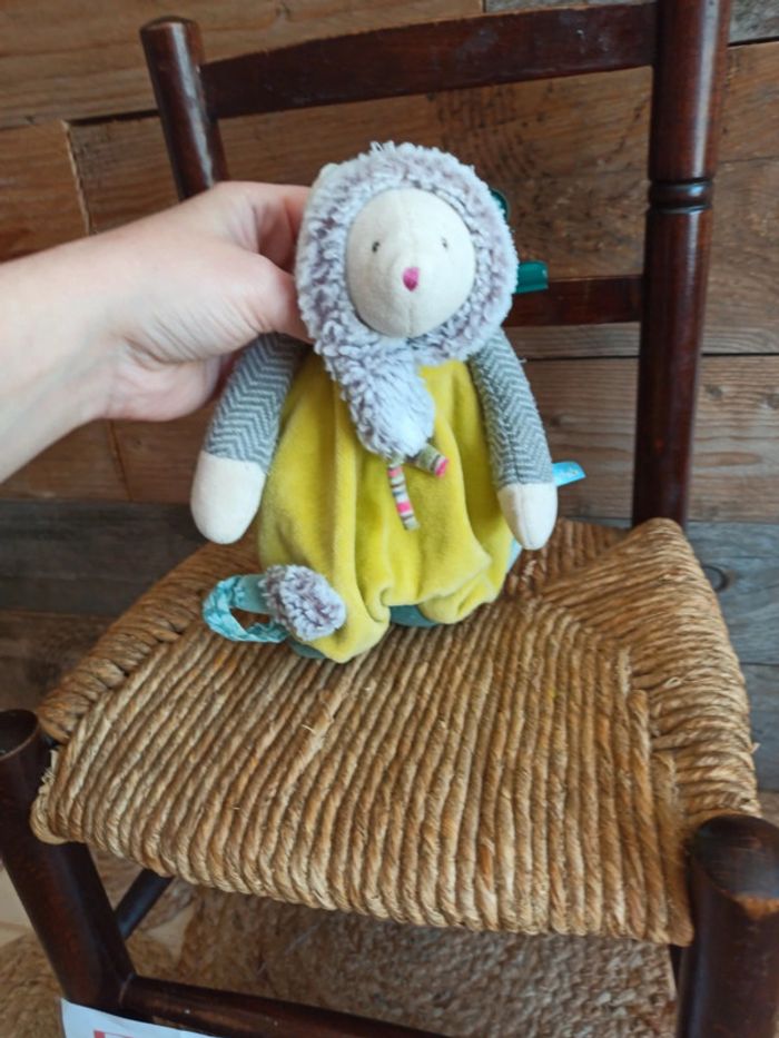Doudou moulin roty souris les pa chats tbe - photo numéro 5