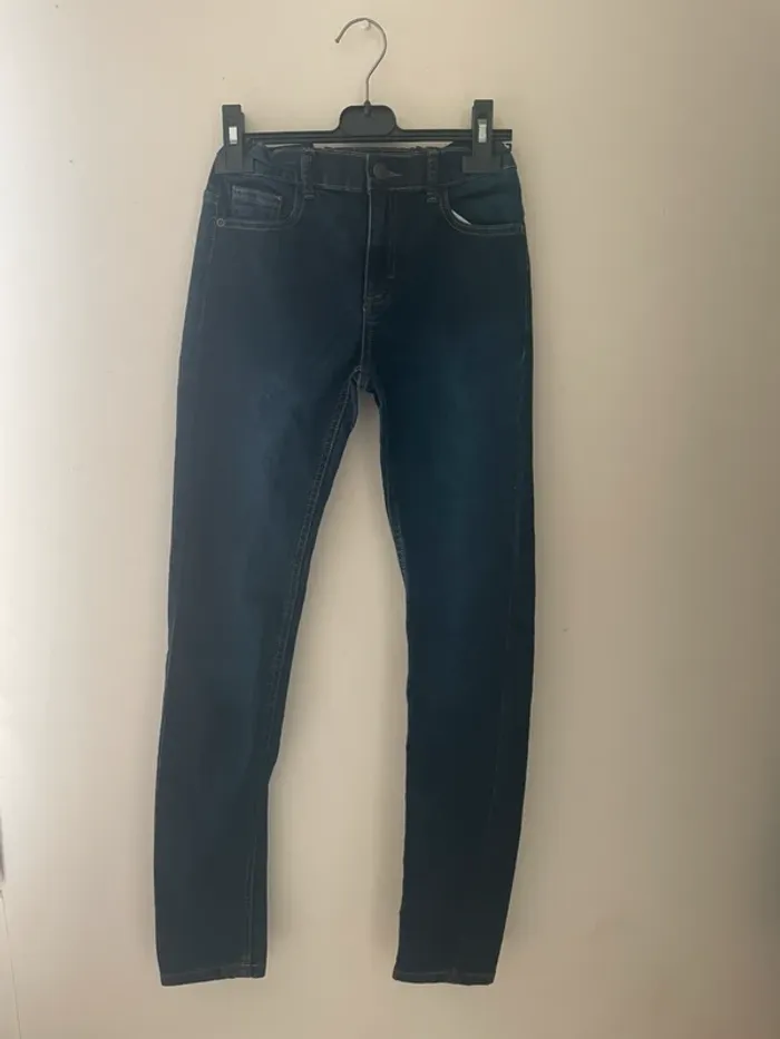 Pantalon jean bleu marine de la marque  Npo junior