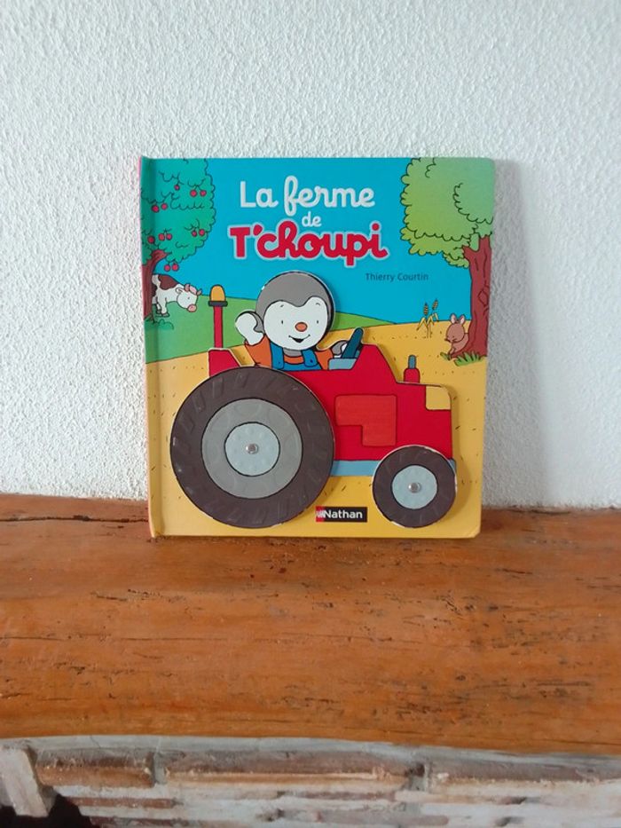 Livre la ferme de T'choupi