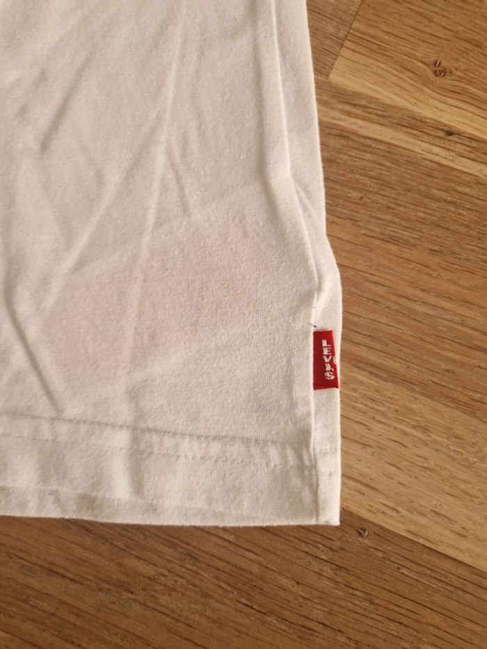 Tee-shirt MC Levi's 16ans blanc - photo numéro 6