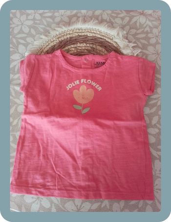 Tee shirt fille 9 mois kiabi