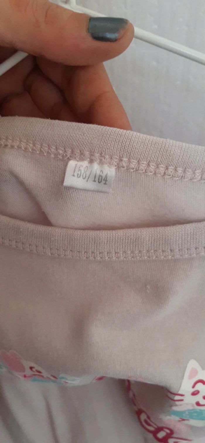 Pyjama fille 2 pièces 13-14ans 158-164cm - photo numéro 8