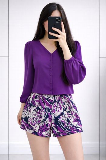 Short Violet Le Temps Des Cerise