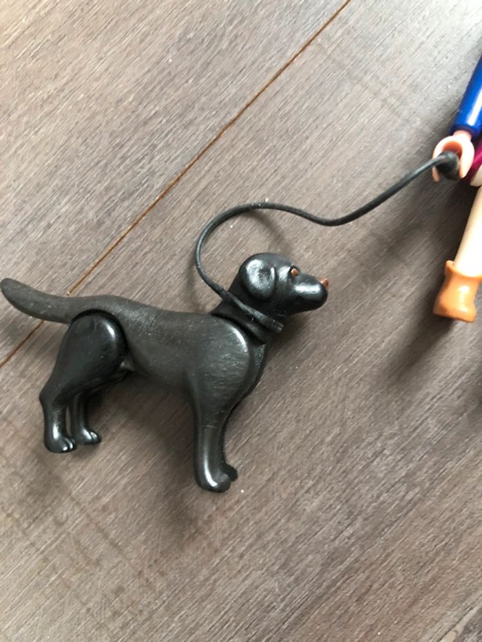 Dame playmobil promène son chien - photo numéro 2