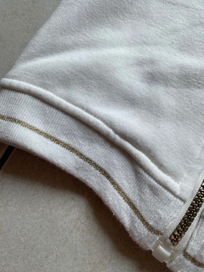 Gilet molletonné zippé blanc Orchestra - photo numéro 4