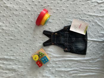 robe salopette en jean bleu taille réglable 9 mois kiabi