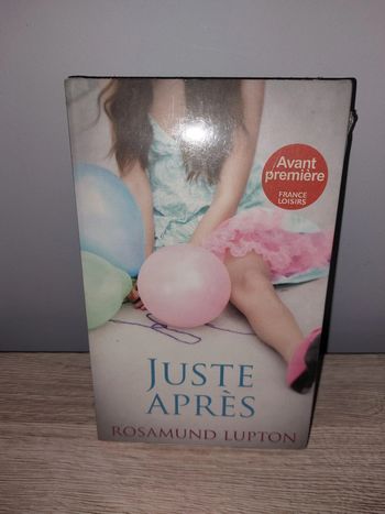 Livre juste après neuf
