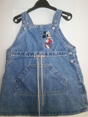 Robe en jean's Minnie 86cm Disney 2 à 3 ans