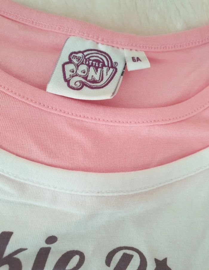 Tee-shirt coton My Little Pony Taille 6 ans - photo numéro 2