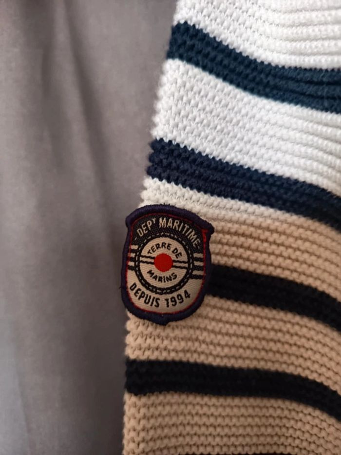 Pull été marin . grande taille. Mixte. - photo numéro 3