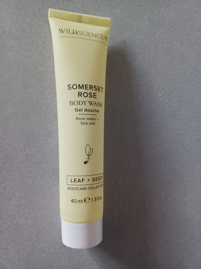 Gel douche eau de rose et sel