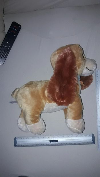 Belle et le clochard peluche