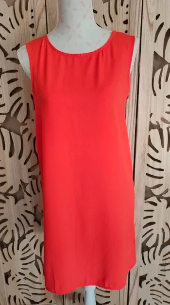 Robe fluide bas arrondi T 38 Camaïeu