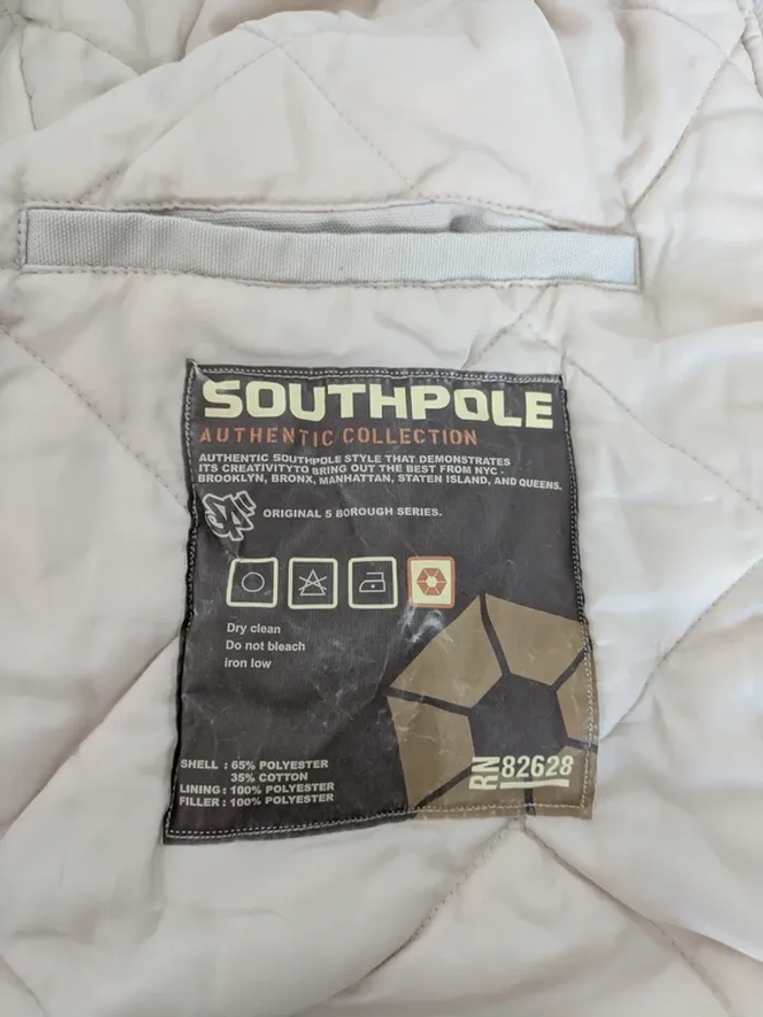 Blouson zippé avec capuche détachable - SouthPole - taille XXL - photo numéro 5