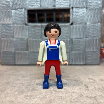 Personnage figurine femme playmobil