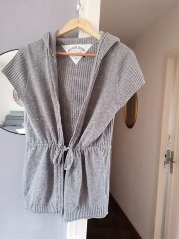 Veste sans manche à capuche taille L, gris, Tommy hilfiger