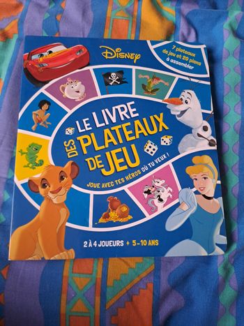Le livre des plateaux de jeu disney