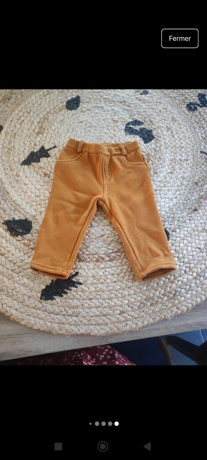Lot 6 pantalons bébé garçon 9 mois - photo numéro 7