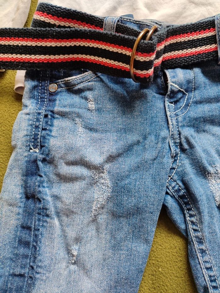 Ensemble tee shirt ml et short 3 ans - photo numéro 2