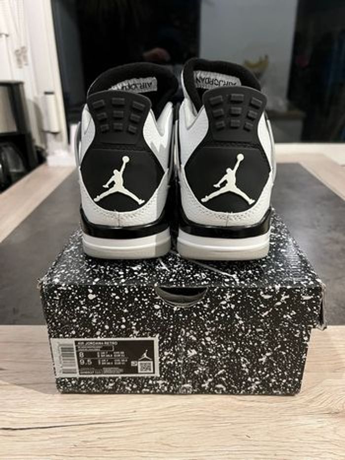 Air Jordan 4 - Military Black ⚪️⚫️ - photo numéro 5