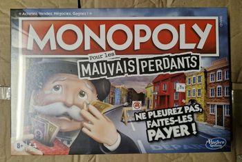 Monopoly mauvais perdants