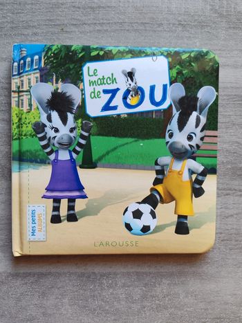 Livre le match de zou édition Larousse