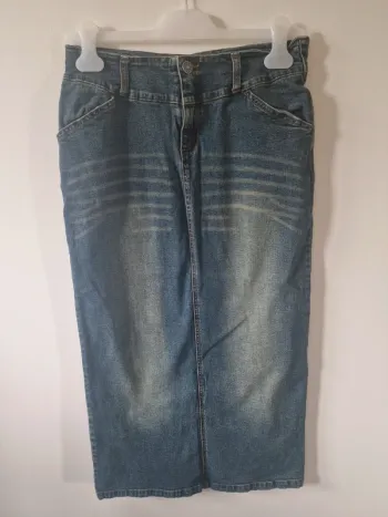 Jupe longue jeans