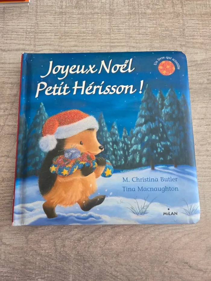 Livre joyeux Noël petit hérisson !