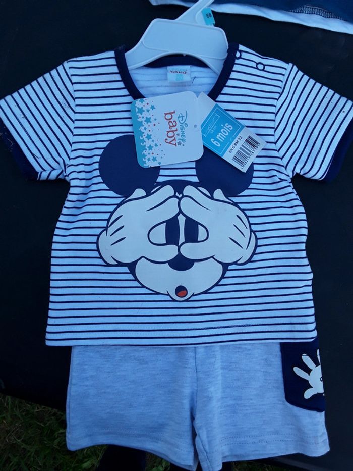 Ensemble Mickey 6 mois