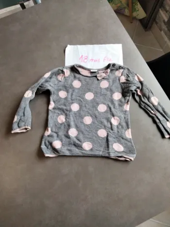 Pull à pois H&M