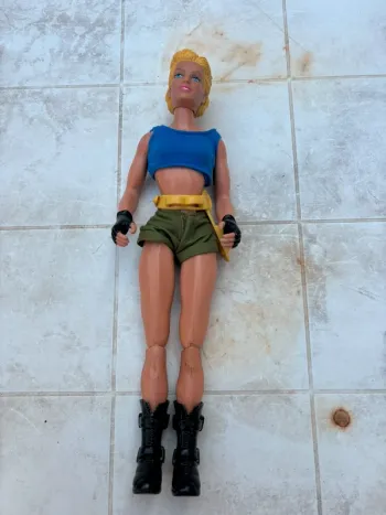 Figurine vintage Action Man – Natalie Poole – Hasbro 1996 – Rare