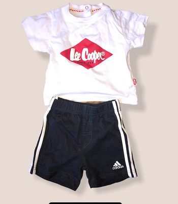Lot 2 pièces #6 mois#adidas#lee Cooper