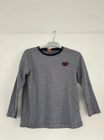 T-shirt rayé manches longues Tape à l’œil 8 ans