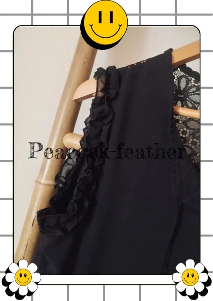 Blouse débardeur noir 40/42 - photo numéro 5