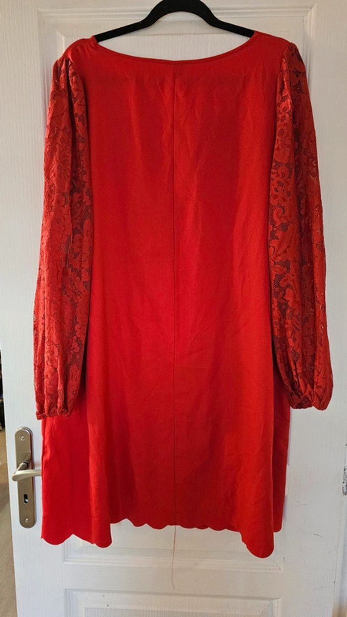 Robe fluide rouge - photo numéro 2