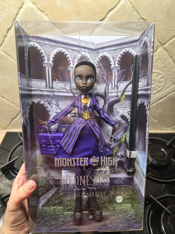 Monster high bianca barclay mercredi addams