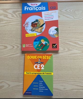 Lot livre programme CE2