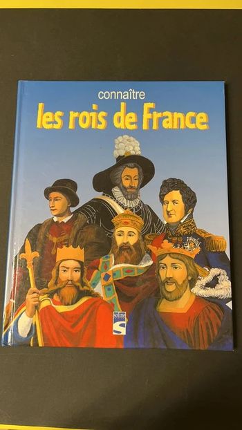 🤩 Connaître les rois de France livre éducatif