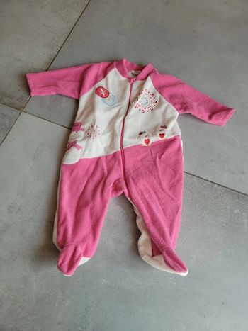Gigoteuse bébé fille 71 cm combinaison
