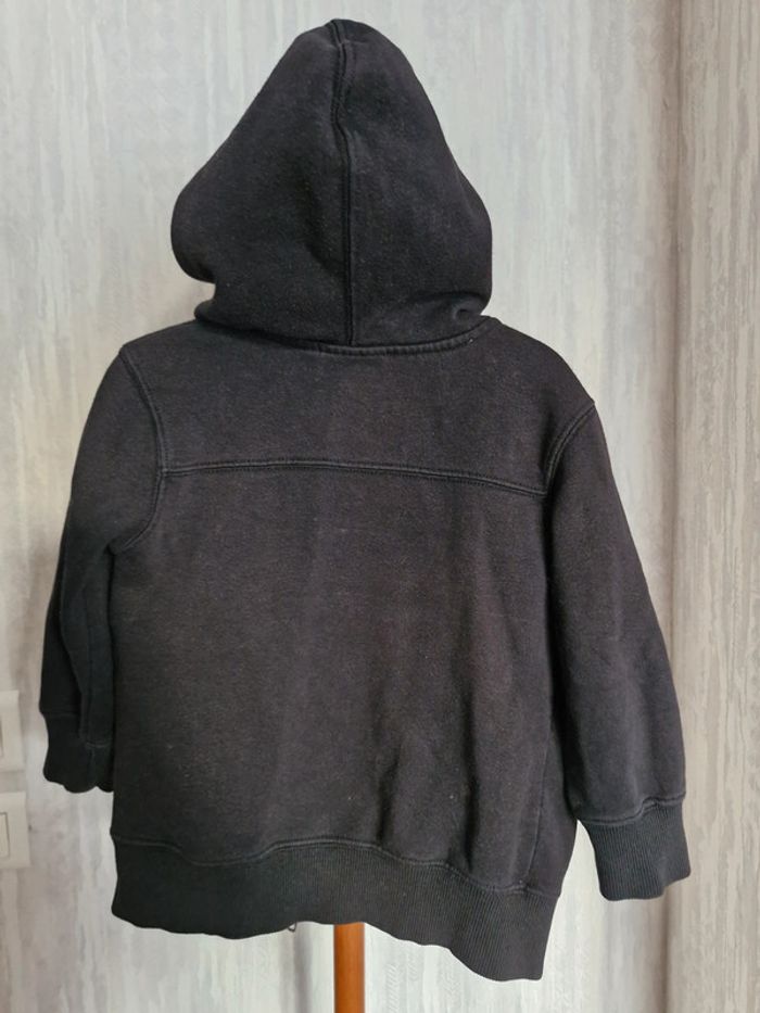 Gilet zippé capuche garçon 4 ans NKY Polyester Coton - photo numéro 8