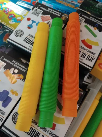 Lot de 3 pop tubes