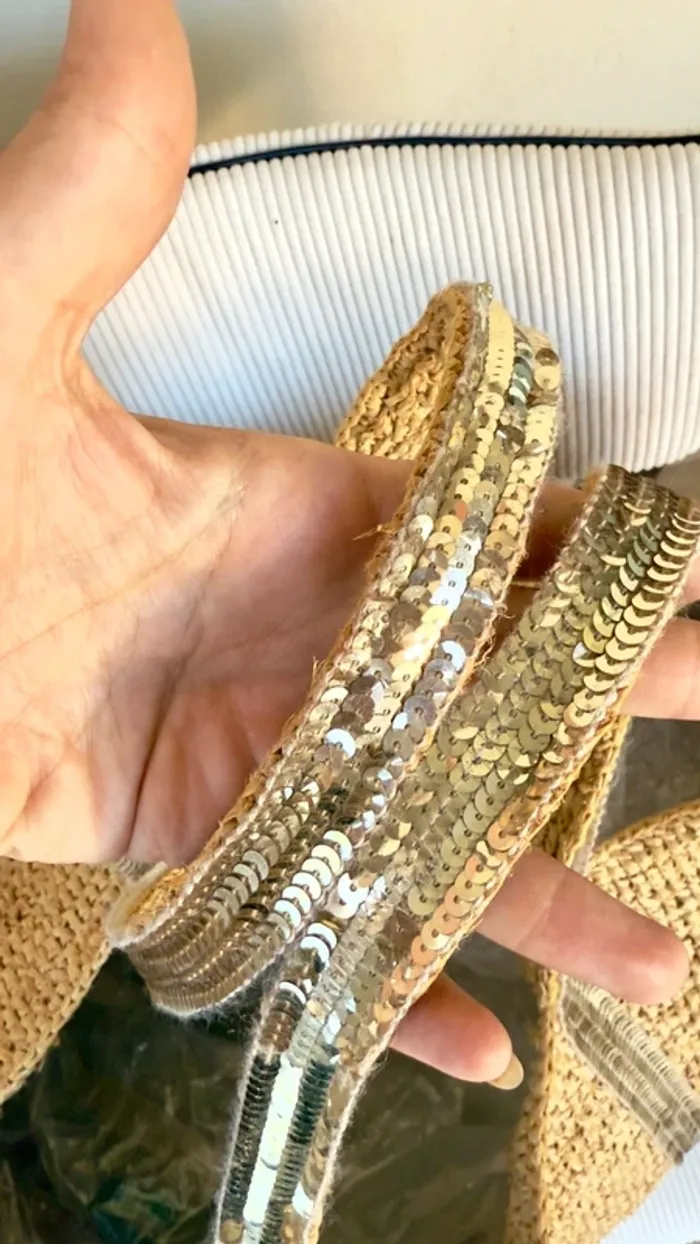 Sac cabas Vanessa Bruno en paille très bon état - photo numéro 2