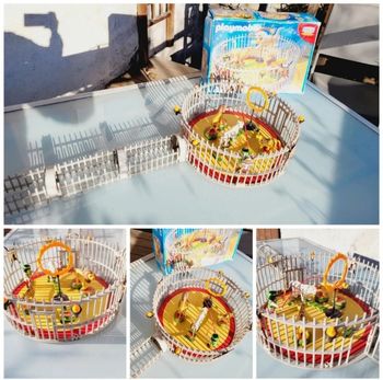 Playmobil 4233 Dresseur avec cage aux fauves 🐅, complet avec boîte